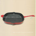 LFGB Ce Qualified Cast Iron Frypan Price China Factory Dia 26cm